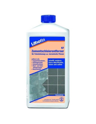 Препарат за отстраняване на циментови остатъци Lithofin KF Zementschleierentferner 1л ARDEX - 1