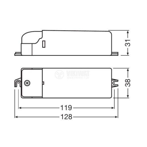 Електронен трансформатор 105W OSRAM - 2