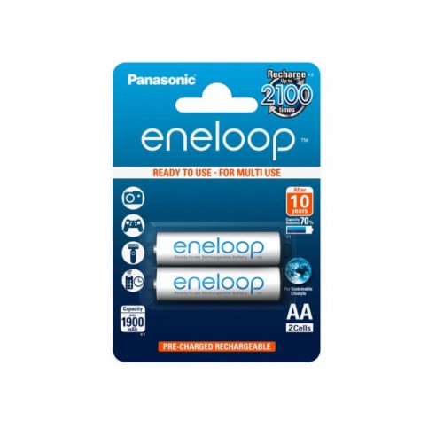 Батерии Panasonic Eneloop AA 2 бр. 1900 mAh - 1