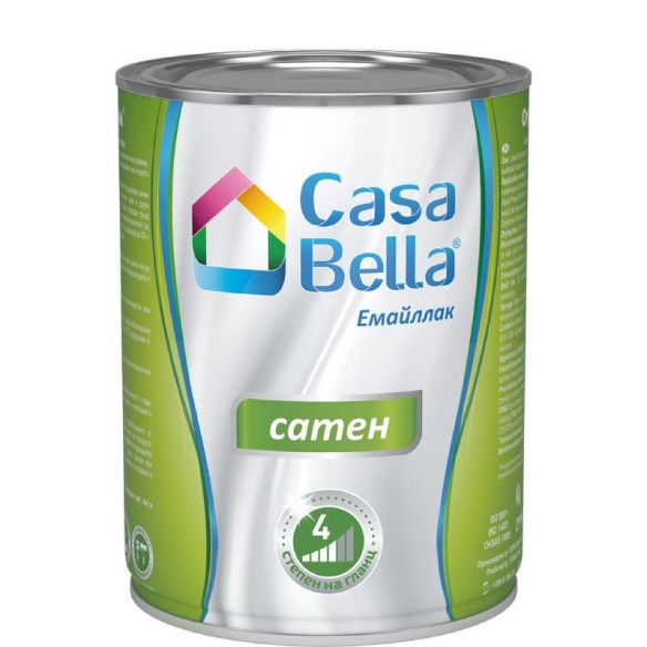 Casa Bella тъмножълт емайллак сатен 650мл ОРГАХИМ - 1