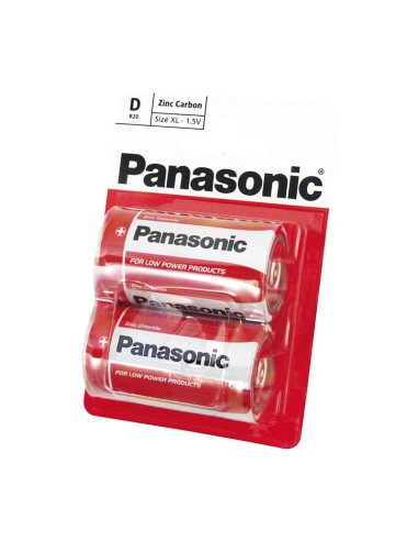 Батерии Panasonic D R20RZ 1.5V 2 броя - 1