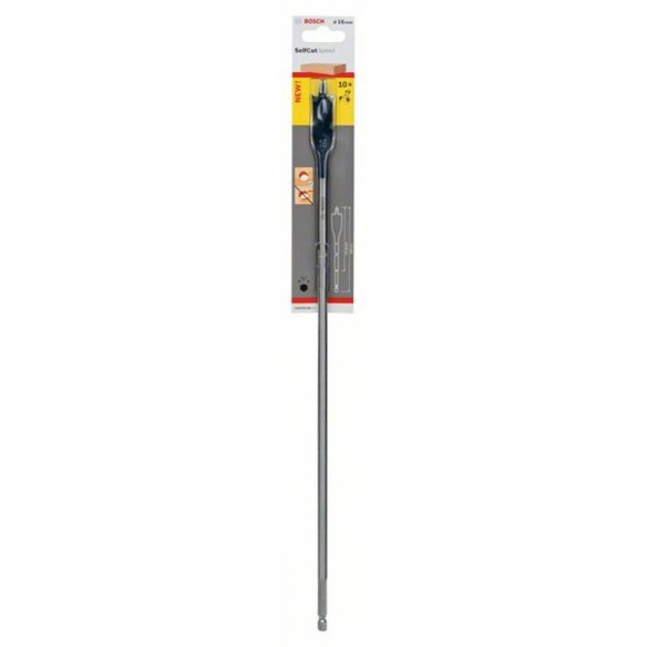 Фрезово свредло за дърво Self-Cut Speed 16x400 мм BOSCH