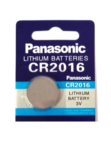 Бутонна литиева батерия Panasonic CR2016 3V 2 бр. - 2