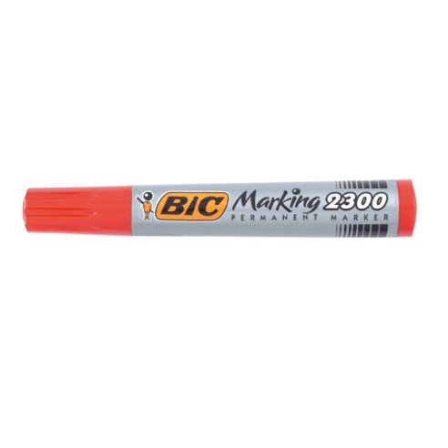 Перманентен червен маркер BIC - 1