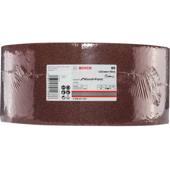 Шкурка J450 Expert 115мм G80 BOSCH - 2
