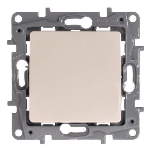 Девиаторен ключ сх.6 механизъм цвят крем Legrand Niloe - 1