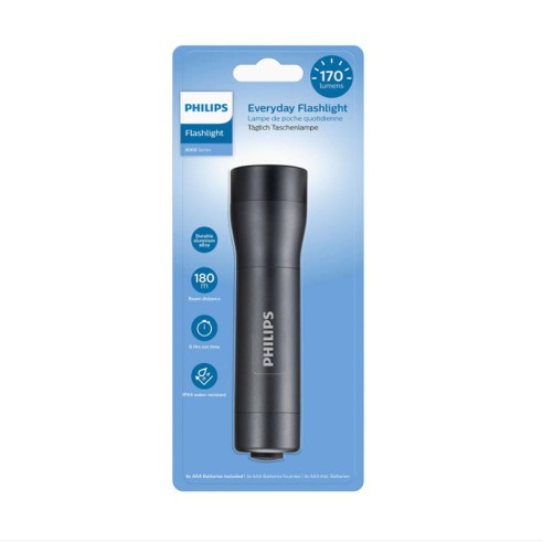 LED фенер 170 Lm 180 м Philips с включени батерии - 2