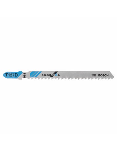 Нож за прободен трион 1 бр T 127 D метал BOSCH - 1