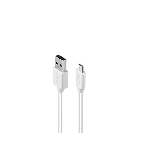 Кабел CB1011W Micro-USB USB 1 м бял ACME - 2