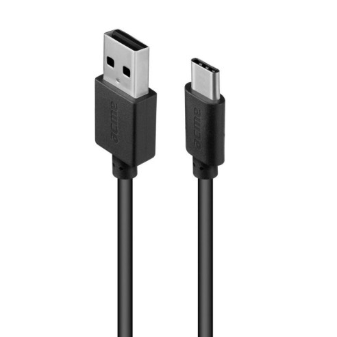 Кабел CB1041 Type-C USB 1 м черен ACME - 1