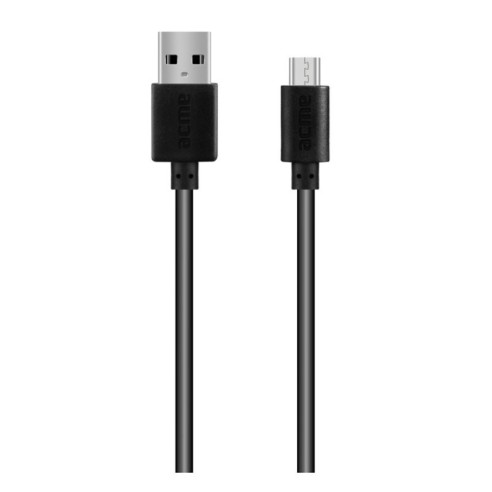 Кабел за данни CB1011 Micro USB 1 м черен ACME - 1