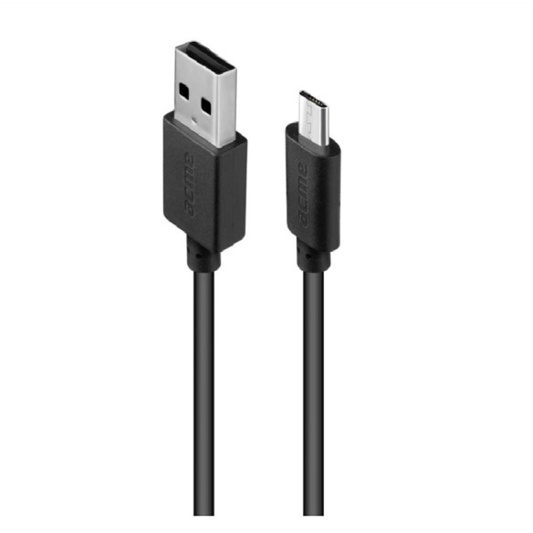 Кабел за данни CB1011 Micro USB 1 м черен ACME - 2