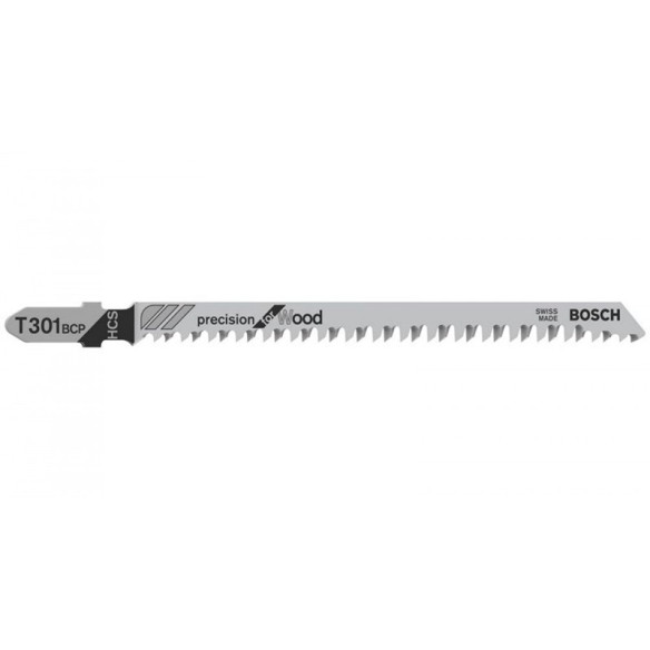 Нож за прободен трион 3 бр T 301 BCP дърво BOSCH - 1