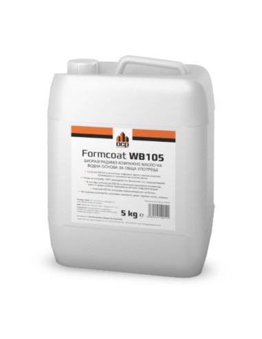 Биоразградимо кофражно масло на водна основа Formcoat WB105 20л DCP - 1