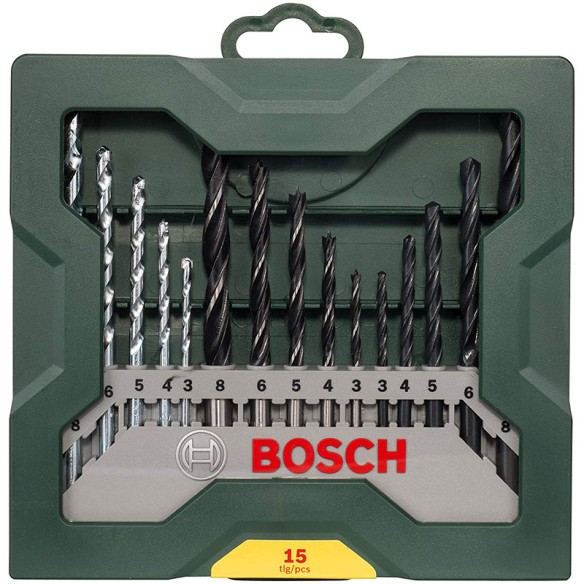 Комплект свредла Mini-X-Line 15 части BOSCH - 2
