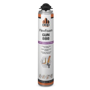 Пистолетна полиуретанова пяна Flexfoam Gun 888- 750 ml - 1