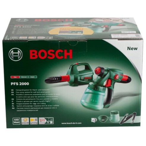 Пистолет за боядисване (пулверизатор) PFS 2000 BOSCH - 3