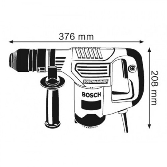Къртач SDS Plus GSH 3 E Professional 650 W BOSCH - 2