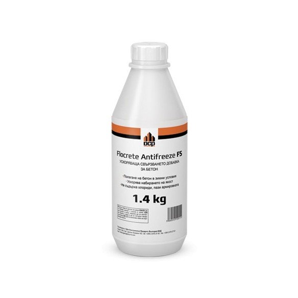 Ускоряваща свързването добавка за бетон  florcrete antifreeze fs - 1