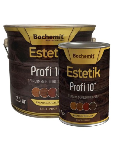 Лак-импрегнант Bоchemit Profi 10+ 2.5 л, цвят орех - 1