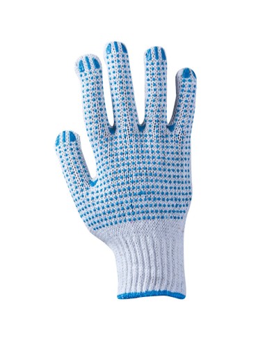 Плетени ръкавици с полимерни капки QUAIL №10 - 1