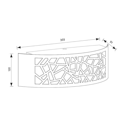 Фасаден аплик LUXOR/PR 60W VIVALUX - 1