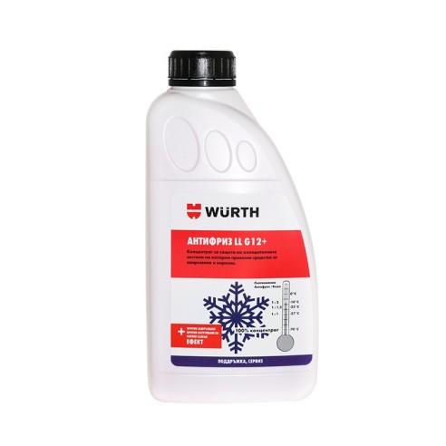 Антифриз G12+, -70°С, 1 л Wurth - 1