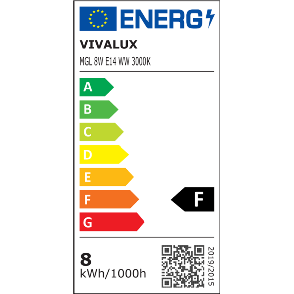 LED лампа MAX LED 8W VIVALUX - 3