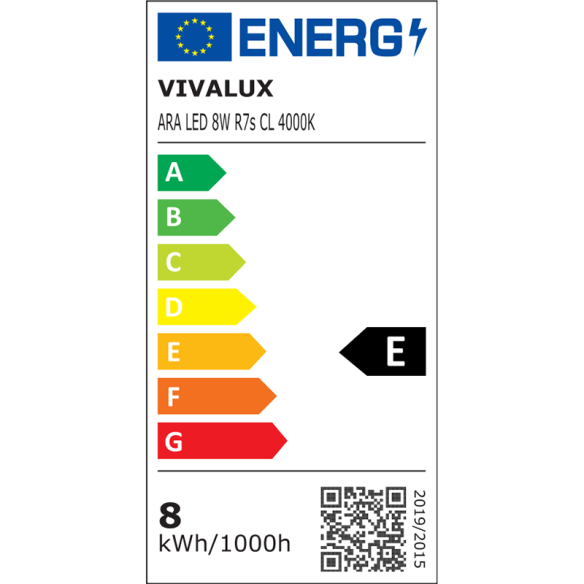 LED ЛАМПА ARA LED 8W VIVALUX - 3
