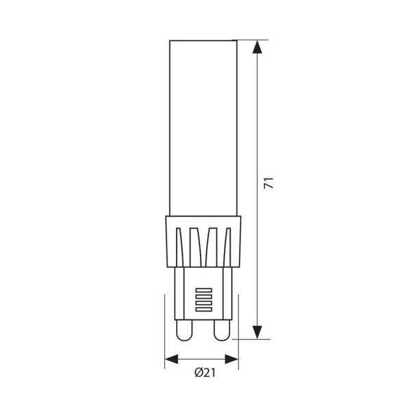 LED лампа OTO LED 7W VIVALUX - 2