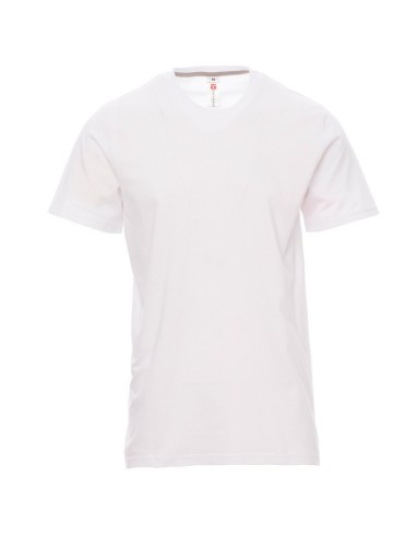 Тениска PAYPER SUNSET бяла размер L - 1