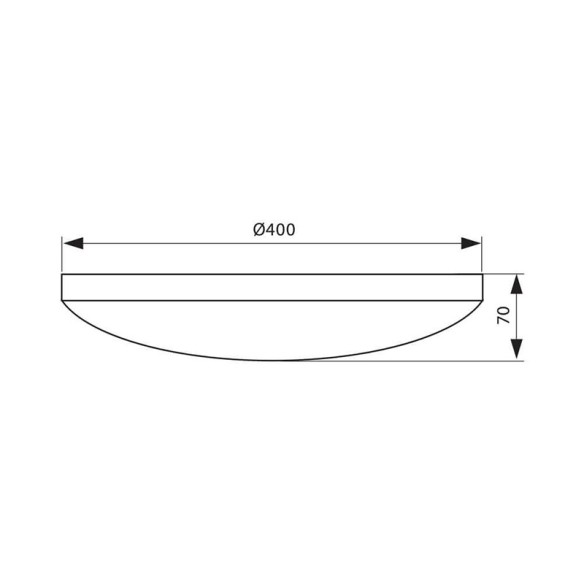 LED плафон NINA LED 36W VIVALUX - 1