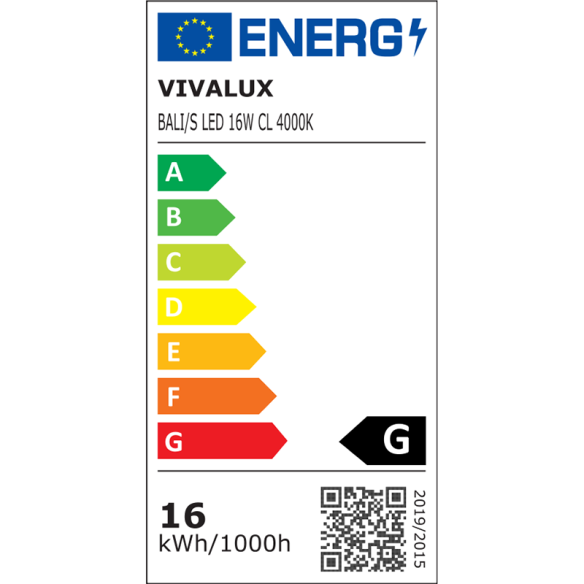 Влагозащитен плафон BALI/S LED 16W VIVALUX - 3
