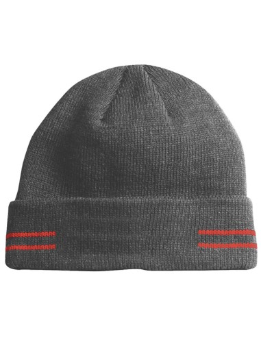 Зимна сива плетена шапка SHIVER STENSO - 1