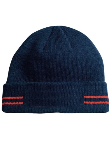 Зимна тъмносиня плетена шапка SHIVER STENSO - 1