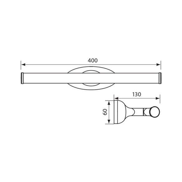 LED тяло за баня WALLY LED 6W VIVALUX - 2