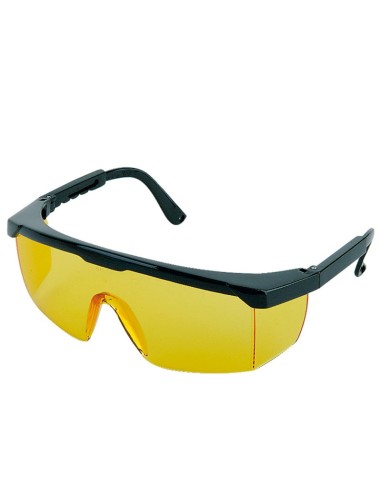 Предпазни жълти очила с поликарбонатни лещи и регулеруеми рамки VS 170 - 1