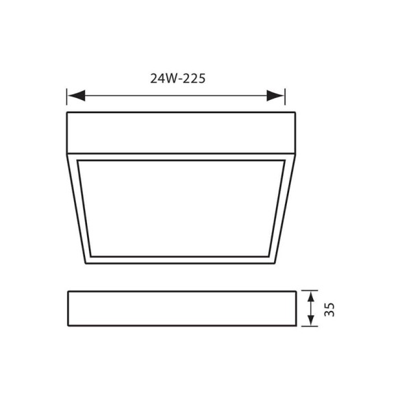 LED тяло HUGO LED 24W VIVALUX - 2