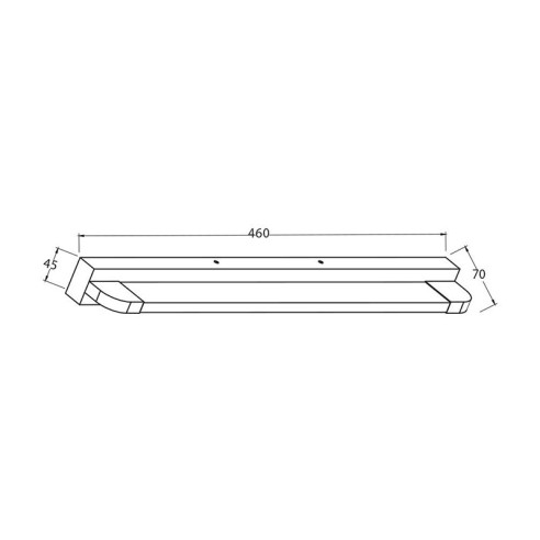LED тяло за баня MODENA LED 9W VIVALUX - 2