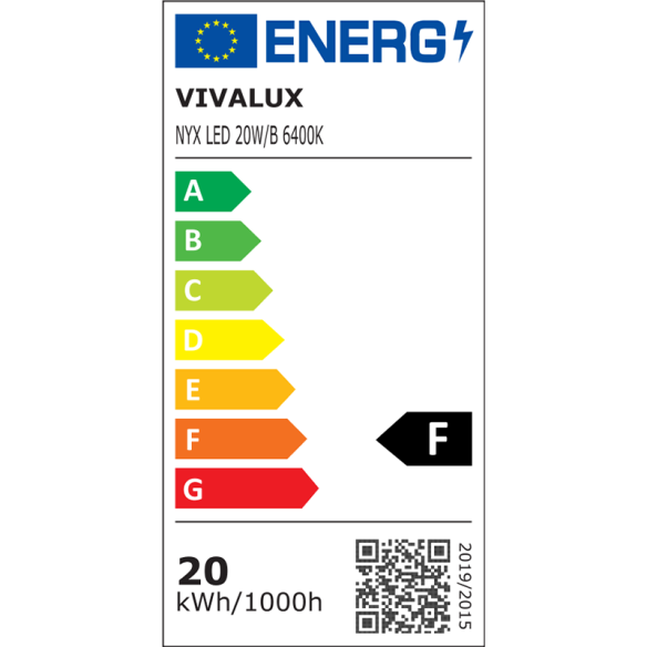 LED прожектор + сензор NYX LED 20W VIVALUX - 3