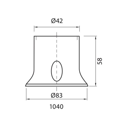 Фасунга права черна VIVALUX - 2