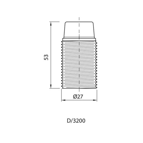 Фасунга бакелитова бяла VIVALUX - 2