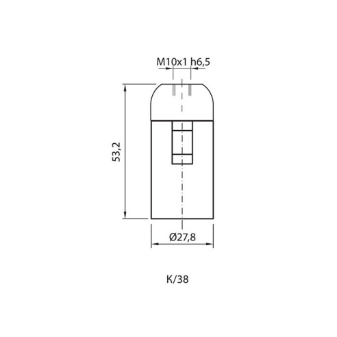 Фасунга бяла E14 VIVALUX - 2