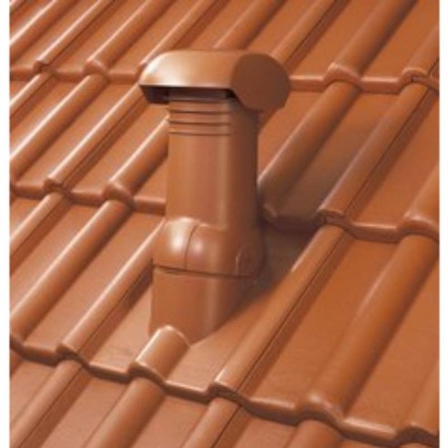 Комплект керемида отдушник DuroVent червено-кафяв BRAMAC