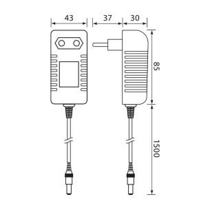 LED захранване PLD PLUG DRIVER 24W VIVALUX - 1 2