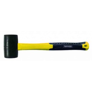 Гумен чук с дръжка от фибростъкло 680 гр Topmaster - 1