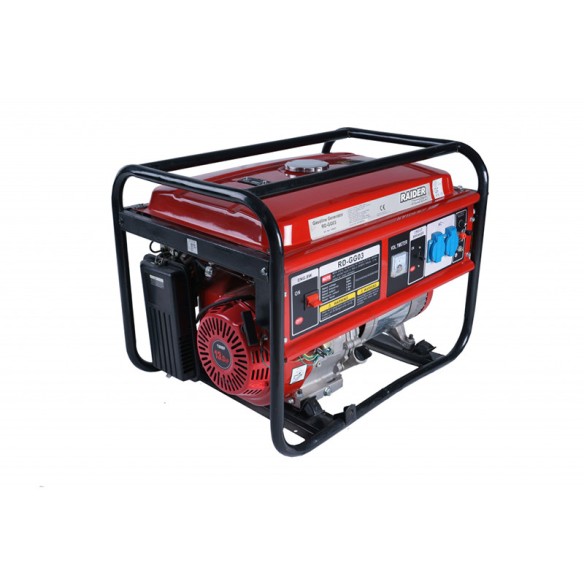 Бензинов генератор за ток 5 kW RD-GG03 Raider - 2