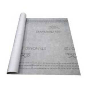 Покривно фолио Standart 120 ролка 75 кв.м черно BRAMAC - 1