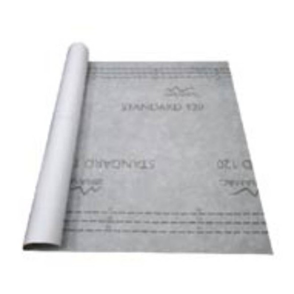 Покривно фолио Standart 120 ролка 75 кв.м черно BRAMAC - 1