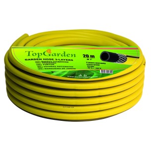 Градински трислоен маркуч 1" 20 м Top Garden